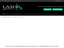 Tablet Screenshot of lash-rx.com